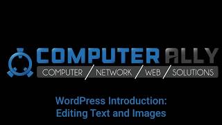 WordPress How to Edit Text and Images