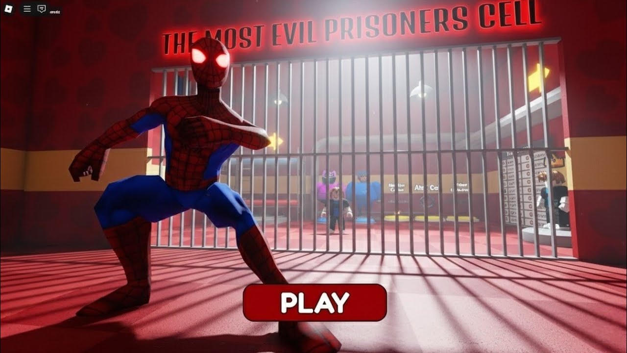 SPIDER-MAN IS CHASING ME! 🕷️🚫 | Spider-Man's Prison Run (Roblox Obby)