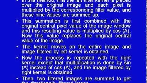 Mod-01 Lec 18 Spatial Filtering-Edge Removal