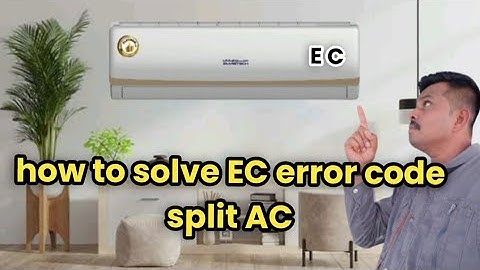 inverter split ac EC error code malayalaminverter ac error code EC #inverteracerrorcodeEC​