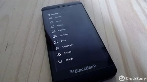 Neatly Twitter app for BlackBerry 10
