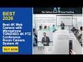 Best 4K Web Camera with Microphone TONGVEO 4K PTZ Conference Room Camera System AI