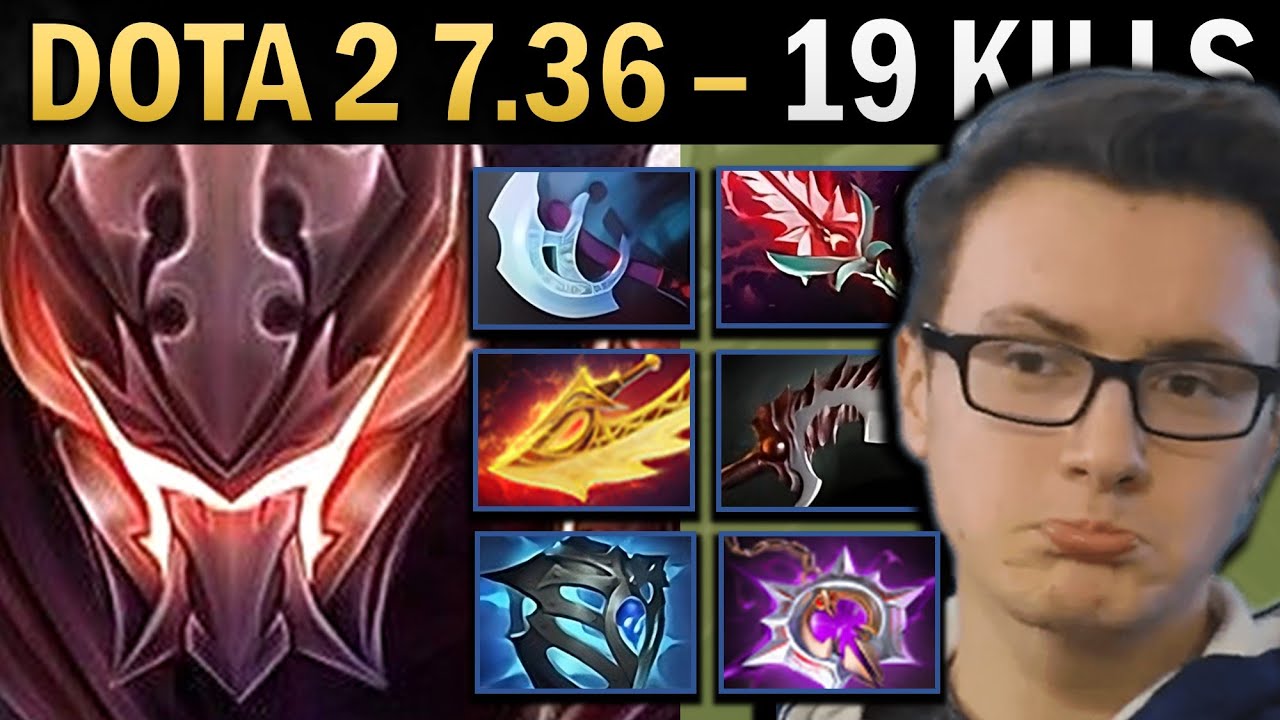 Spectre Gameplay Miracle with Rattlecage and 19 Kills - Dota 7.36 - YouTube