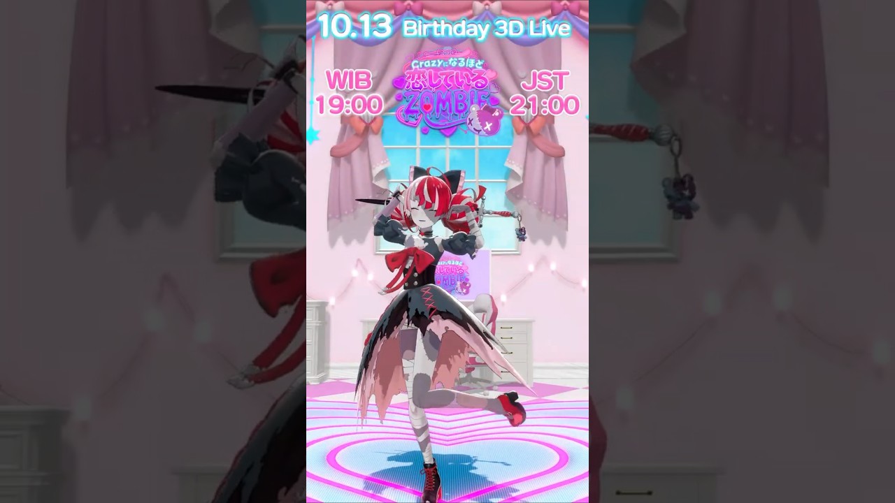 IN 2 DAYS!! OVERMORROW!! THE DAY AFTER TOMORROW!! #KoishiteruZOMBIE ❤︎❤︎ Ara ara~