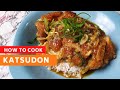 Recipe how to cook katsudon  chef nico garcia