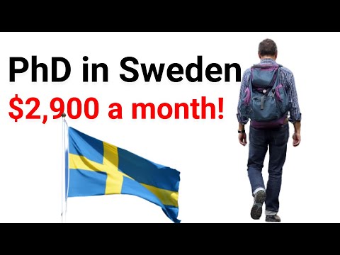 Paid PhD in Sweden for International Students