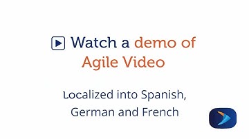Agile Video for tutorial localization