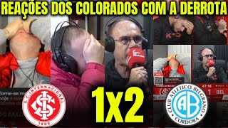 REAÇÕES DOS COLORADOS REVOLTADOS COM DERROTA PARA O BELGRANO INTERNACIONAL 1X2 BELGRANO