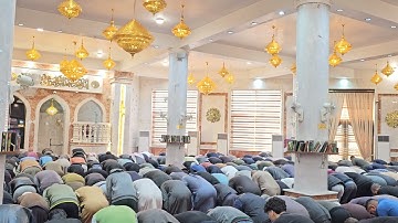 صلاة الجمعة للقارئ عبد الملك المشايخي في جامع خالد بن الوليد 2024/12/6