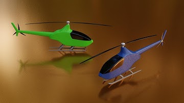 RC helicopter Blender Tutorial