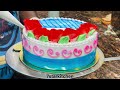 Cake decoration  cake tutorial  rainbow cake kaise banate hain  7 star kitchen  part  7