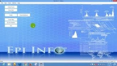 EpiInfo7 Getting Started