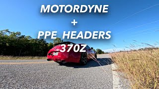EPIC NISSAN 370Z W PPE LONGTUBE HEADERS MOTORDYNE SHOCKWAVE SOUND CLIPS