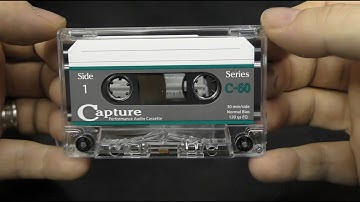 Splicit Capture C60 Audio Cassette Review - Another BRAND NEW Cassette enters the arena...