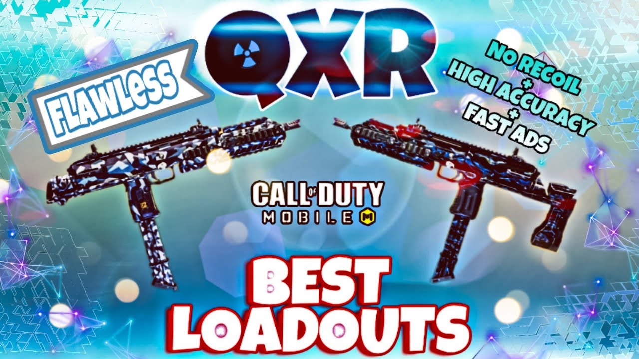 BEST OVERPOWERED QXR CLASS SETUP / GUNSMITH LOADOUT COD MOBILE (2