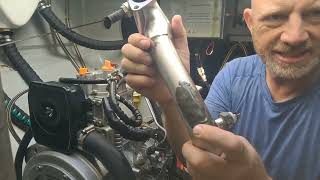 The Cruising Broker Generator Fix | Changing the Exhaust Elbow on a Whisper Power Generator by Virgin Islands Yacht Broker 37 views 6 months ago 4 minutes, 12 seconds