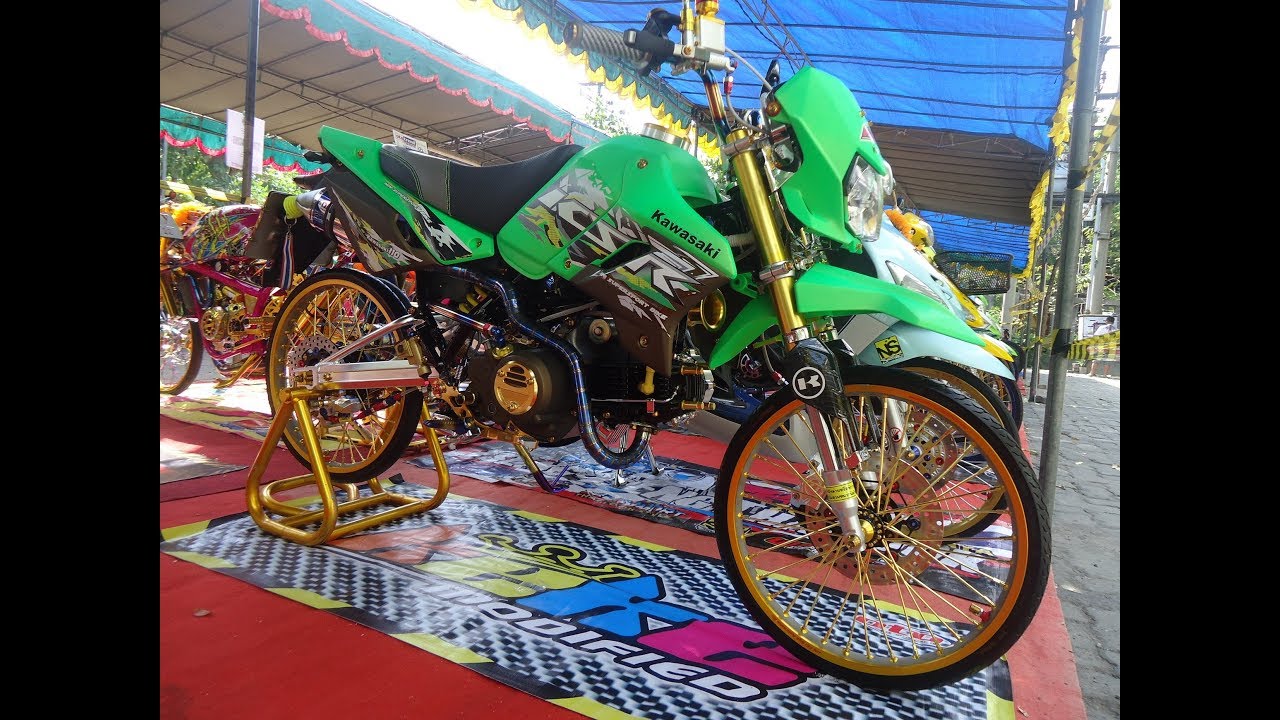 Modifikasi Kawasaki Ksr Thailook Full Aksesoris Novice Pure Mothai