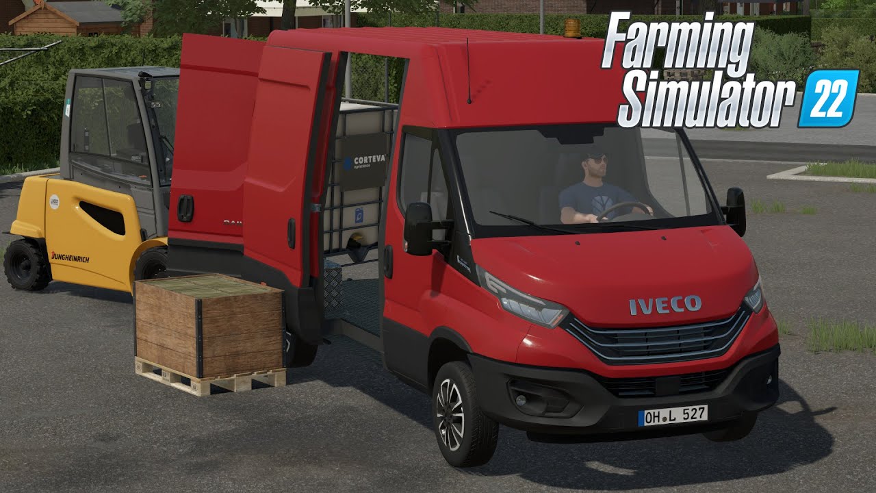FS22 - 2022 IVECO DAILY 35-160 L2H2 - NEW CAR mod for Farming Simulator ...