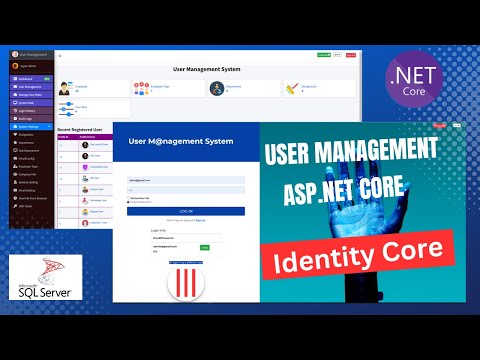 Create ASP.NET Core Web Application | Login and Registration Using Identity Customization | EF Core