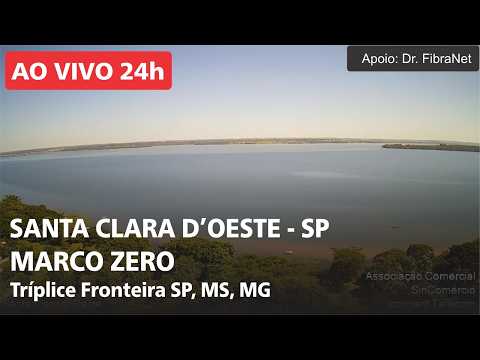 Marco zero do Rio Paraná - Tríplice Fronteira SP, MS, MG. Aqui começa o Rio Paraná !
