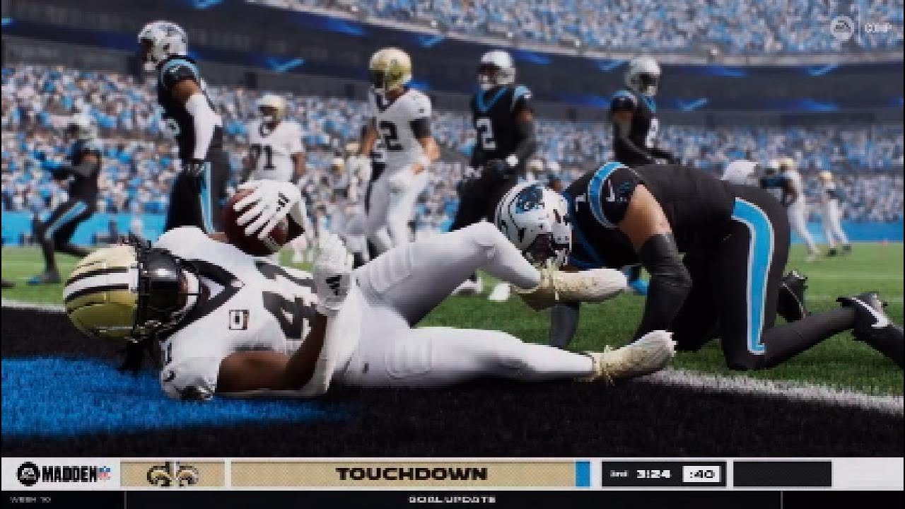 Saints vs Panthers - Madden 26 Franchise Mode