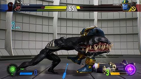 SPIDER MAN & VENOM VS THANOS & SIGMA   /   MARVEL VS CAPCOM : INFINITE   /  FIGHT