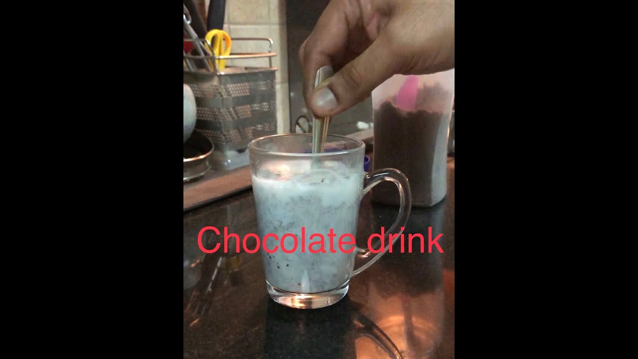 Boost chocolate drink making YouTube