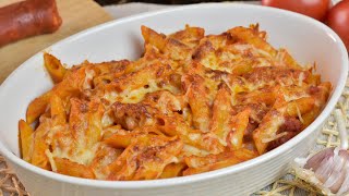 La perfección en un plato: macarrones con chorizo