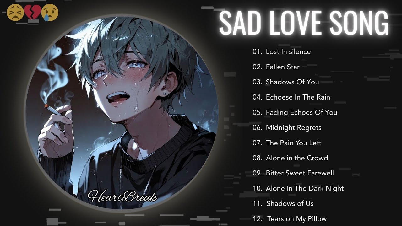 💔 Sad Slowed Love Songs 2025 | Heartbreak & Crying Music 🎧