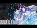 【バンドリ】Blessing Chord /Roselia ピアノ アレンジ 楽譜
