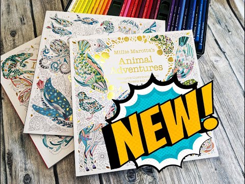 Millie Marotta Adult Coloring Book, Tropical World: Mini Edition