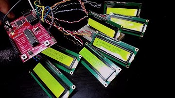 29.- MSP430 MSP430G2553 Como CONTROLAR varias pantallas LCD1602 con PCF8574