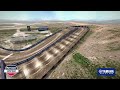 Yamaha animated track map  hangtown motocross classic 2024