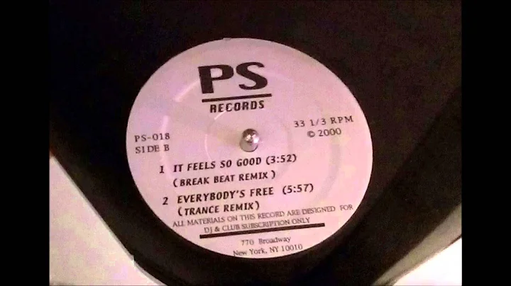 Sonique  - Feels So Good - Break Beat Remix