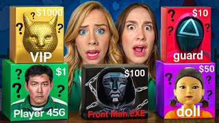 DO NOT OPEN ALL SQUID GAME MYSTERY BOXES AT 3 AM…