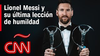 Lionel Messi sobre ser el más grande: 'Sinceramente no le doy importancia al puesto que sea'