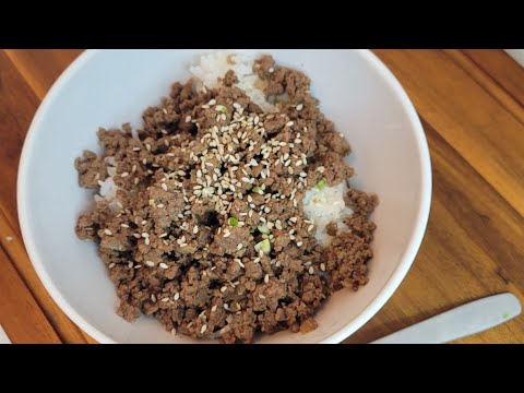 Asian Beef Bowl