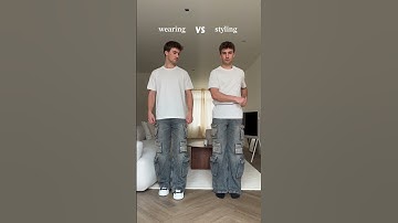 Thumbnail of WEARING vs STYLING 👀 Which outfit would you wear? Subscribe for #fashion