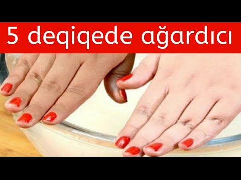 5 deqiqede ağardan maska//Beş dakikada beyazlatıcı maske