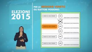 Elezioni Comunali e Regionali 2015 - Veneto "Come si vota"