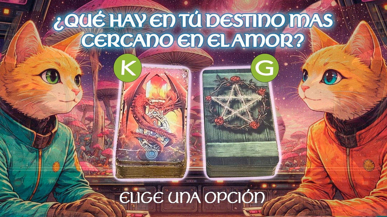 ️🔮 QUÉ HAY EN TÚ DESTINO MAS CERCANO EN EL AMOR? ELIGE UNA CARTA ...