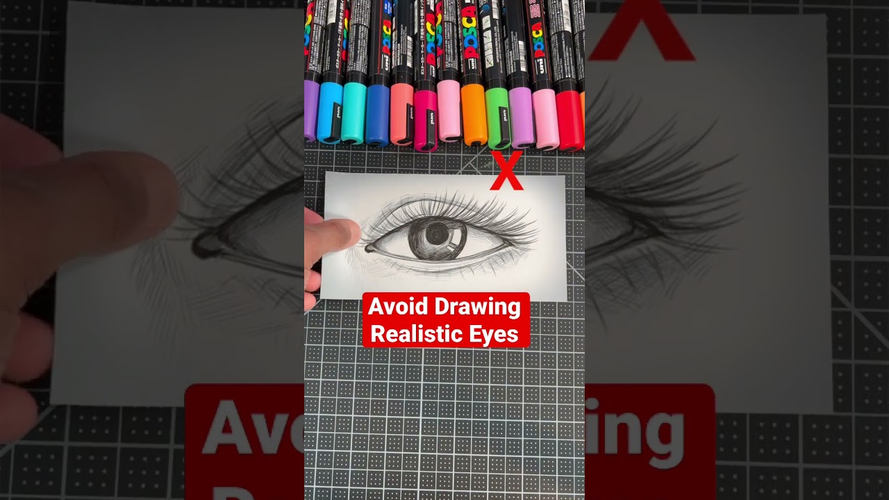 ANIME with Posca Markers on NIL Black Sketchpad: AMAZING! [Video