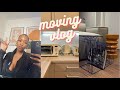 vlog: moving to a new london apartment living alone - mid century interior decor style