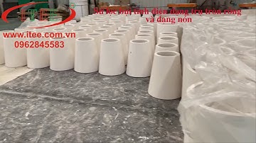 Sứ nón cho lọc bụi tĩnh điện