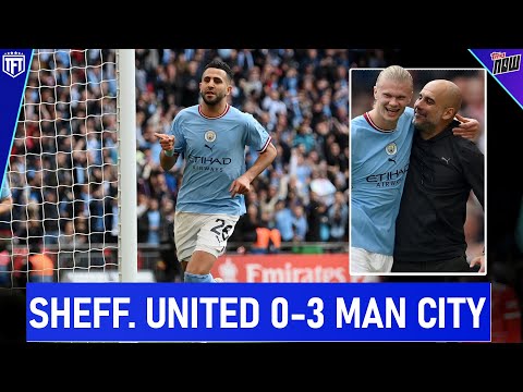 Mahrez hat-trick! Treble Getting CLOSER🏆🏆🏆 Sheffield United 0-3 Man City Highlights