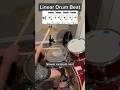 Linear drum beat to work on drum techniques between hands and feet. #drumming #drumtechnique #drums