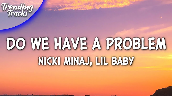 Do We Have a Problem? Radio Edit version - Radio Edit performance video thumbnail