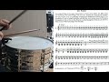 Snare Drum RR LL Double Stroke Roll #snaredrum #orchestralpercussion 