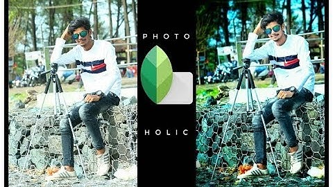 Snapseed Dark colour effect on photo // editing tutorial// best dark editing video...