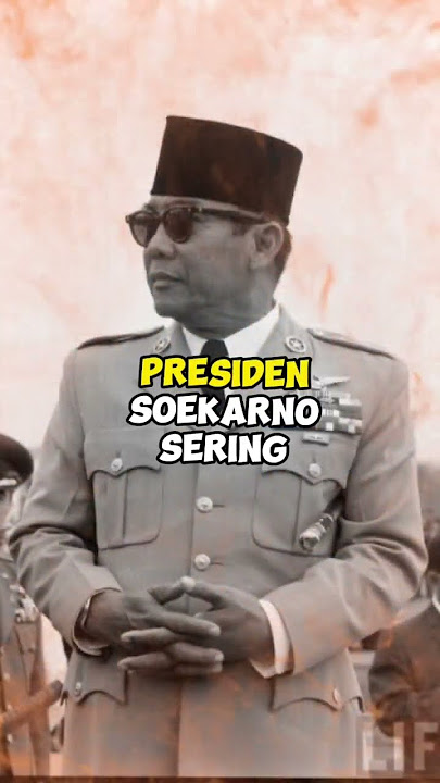 SOEKARNO DAN KESEPIAN #sejarahindonesia #ai #indonesiahistory